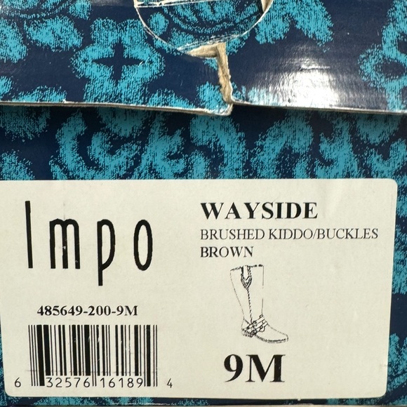 Impo Wayside Brushed Kiddo Buckles Boots Size 9 M Color Brown Gold - Picture 13 of 13